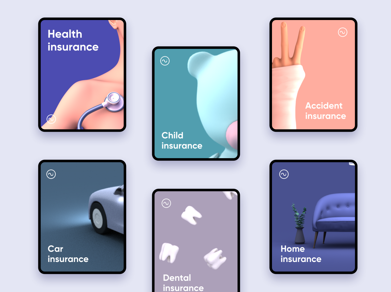 insurance-categories-by-philip-dennis-on-dribbble