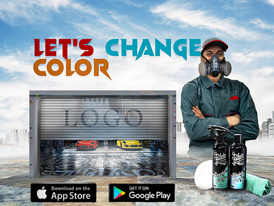 let's change color of your car now ads ads advertising ads creative ads creative ideas ads design car ads social media car ads work arab best car branding car ads social media creative advertising car creative ideas design garage advertising graphic design social media ads social media advertising