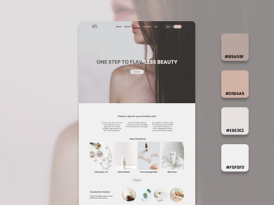 Beauty products dailyui design figma ui ux