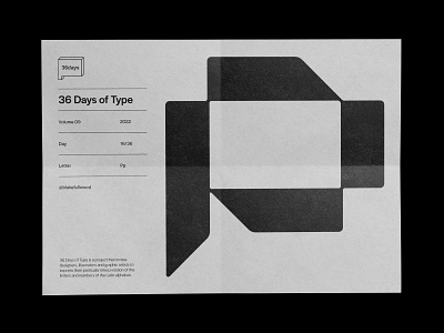 36 days of type — Pp 36 days of type design graphic design p type typography