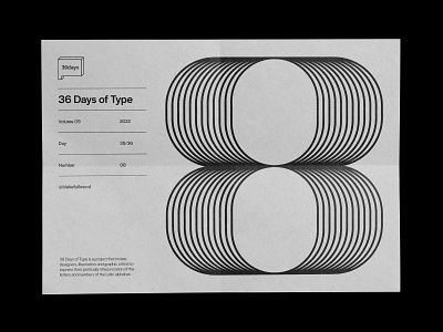 36 days of type — 08 36 days of type 8 design graphic design type typography
