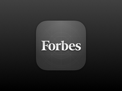 Forbes app app icon ios ipad iphone magazine reader
