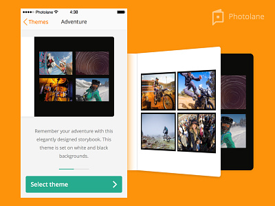 Photolane - Template app ios iphone photobook product