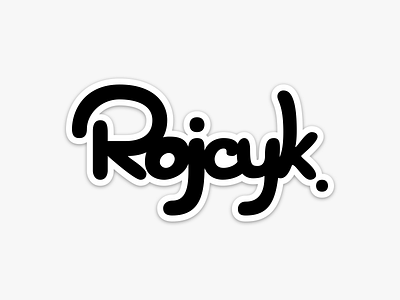 Rojcyk — Stickerz! branding logo marker mule personal rojcyk sticker