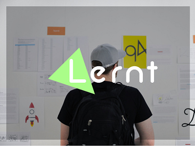 Lernt - just launched! branding design hiring job logo recruitment tech