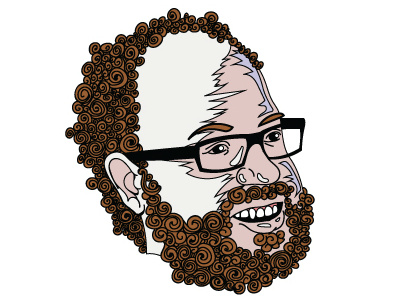 Dave Waite Pin enamel enamel pin face illustration pin