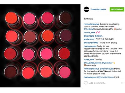 Kimmel London US Social beauty lipsticks london make up ny social media style