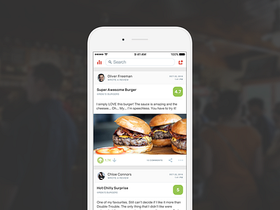 The Burger Collective / User Feed