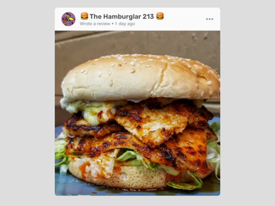 The Burger Collective / Animated animation app burger burgers food ios social app ui ux