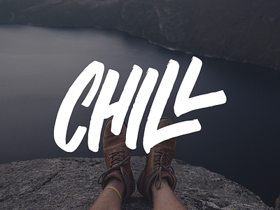 Chill Lettering