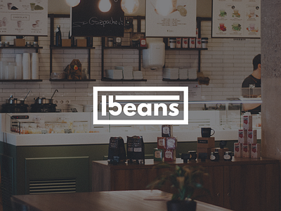 "15 beans" Logo Design brand brand identity branding cafe coffee coffee house logo logo design logo designer