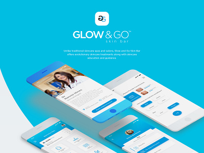 App Design for Glow & Go Skin Clinic