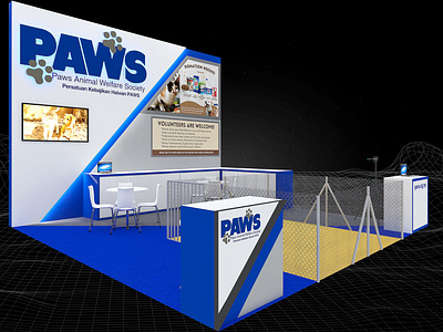 PAWS 6x6 Exhibition Booth