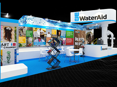 Water Aid 3x10 Exhibition Booth