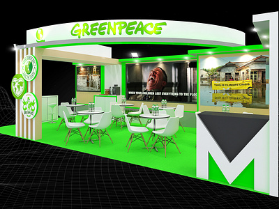 Greenpeace 4x8 Exhibition Booth