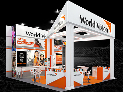 World Vision 7x8 Exhibition Booth