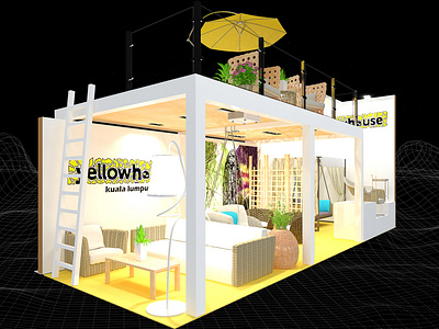 Yellow House 3x9 Exhibition Booth