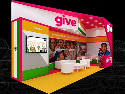 Give India 3x9 Exhibition Booth