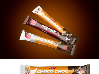 Chocolate Liquid Packaging Design