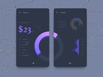 Wallet UI agency business clean creative crypto modern ui ux wallet