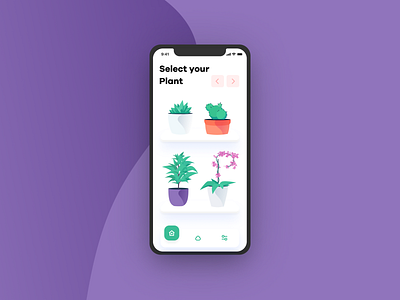 Plant Care App - Select Plant