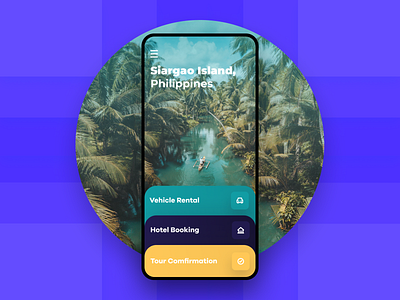 Tour Planning App agency app book business creative explore figma flat gradient ia interface ios mobile modern rent travel travel app typography ui ux