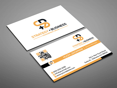 Outstanding business card design branding graphic design logo