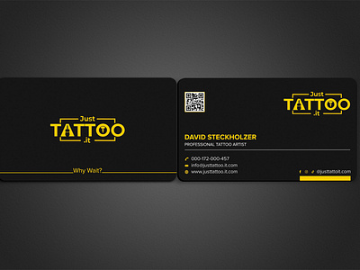 Modern professional business card