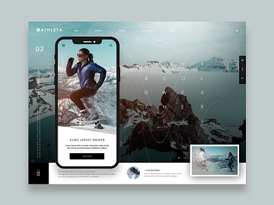 Campaign Landing Page Concept - 02 creative direction desktop ecommerce interaction landing page concept landingpage mobile moody photoshop ui ui design webdesign