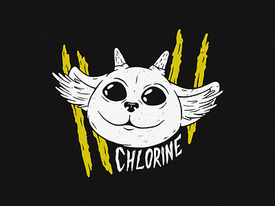 Chlorine 21 pilots apparel design creature design distressed illustration logo twenty one pilots typography vector
