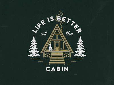 Life is better at the cabin
