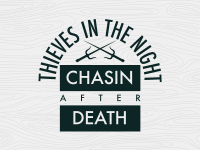 Chasin After Death blackstar death label logo night