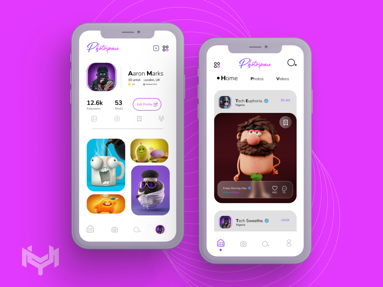 I replicated this UI I saw online. by Mariam Yusuf on Dribbble