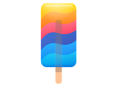 Logo for flavours.dev colorful flavour flavours ice logo popsicle