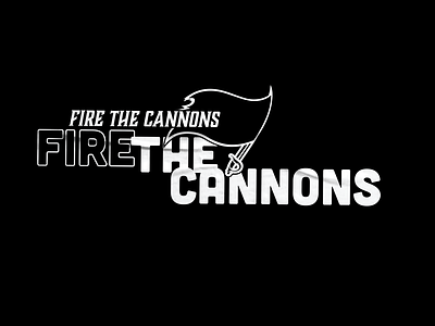 Fire The Cannons Tampa Bay Superbowl Print