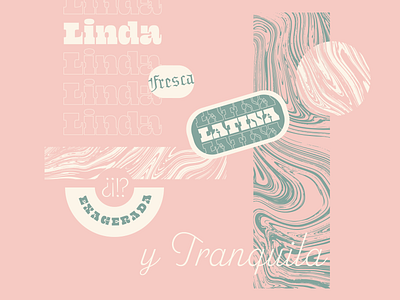 Linda y Exagerada adobe adobe illustrator art print design illustration illustrator type typography