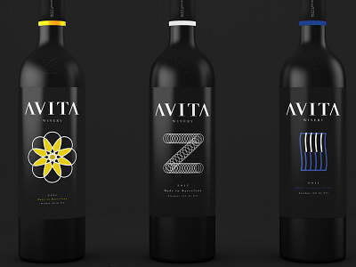 Avita branding wine labels