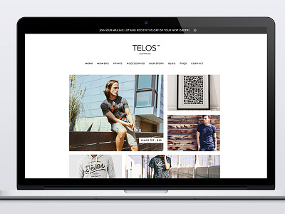 Telos Online Store clothing online photography store