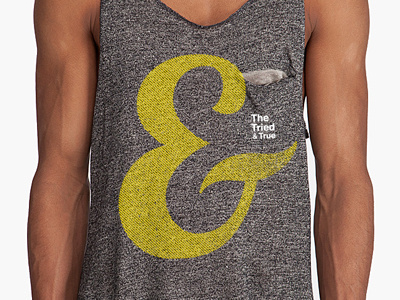 The Tried & True Tank Top apparel john mark herskind music tank top the tried and true