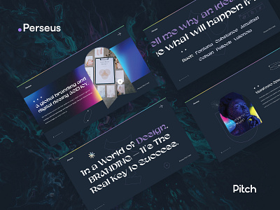 Perseus Pitch Desk creative design graphic design pitch pitch desk ppt pptx presentation