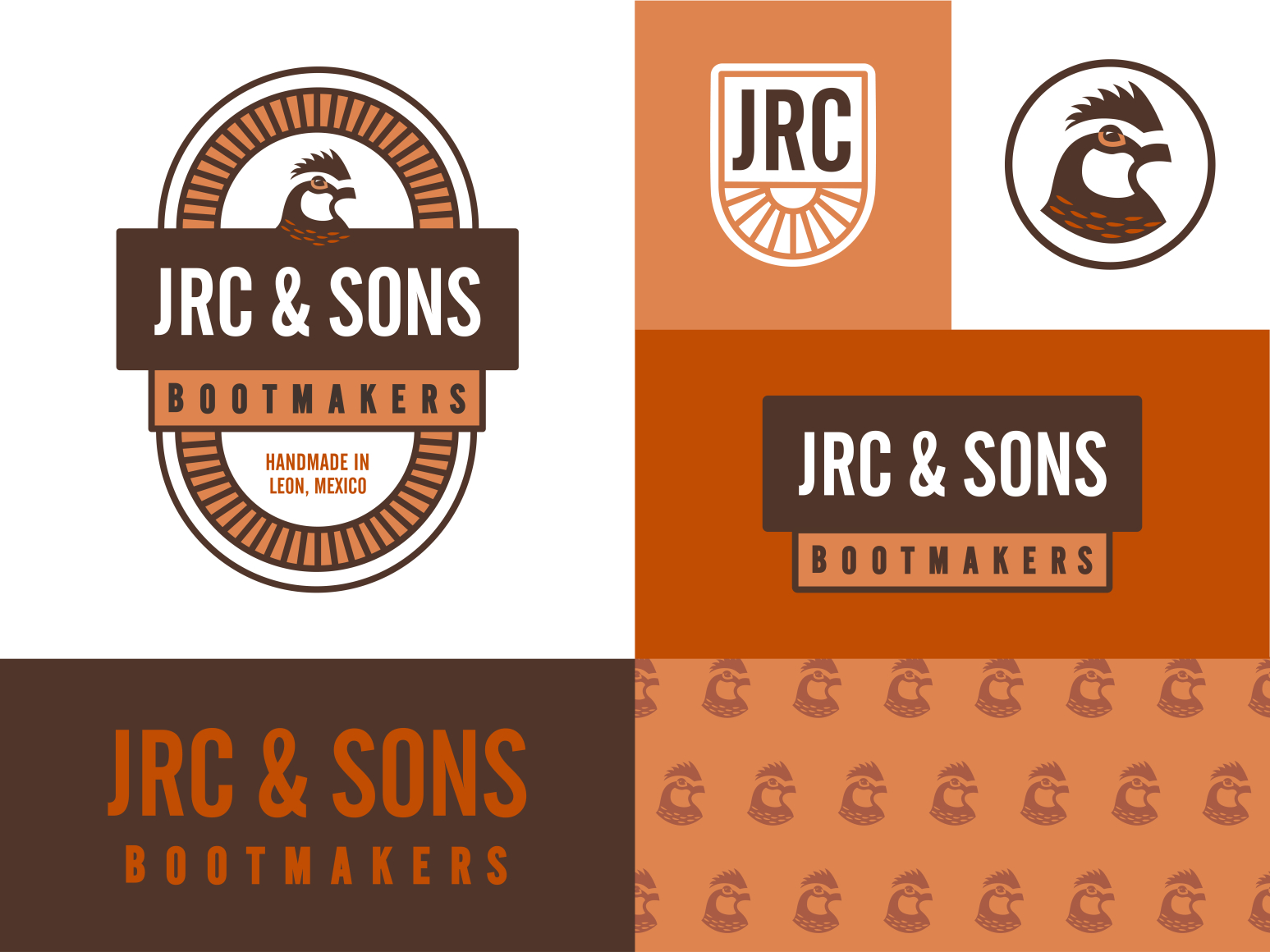 JRC & SONS Responsive Identity System by Emily Brown on Dribbble