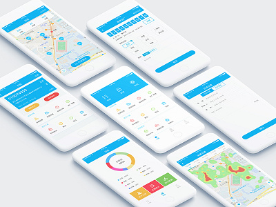 Bicycle Sharing App app ui