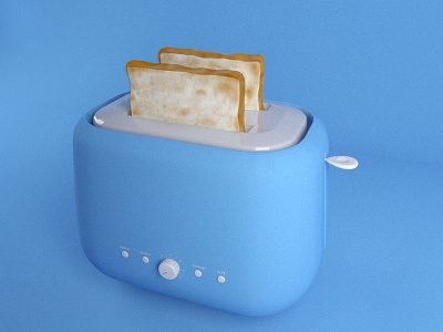Toaster 3d c4d design