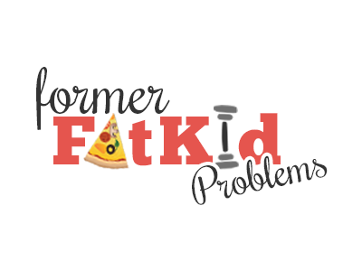 Former Fat Kid Problems brand food health logo wellness