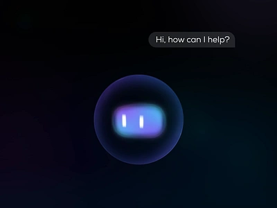 AI voice assistant design ai animation car ui form hmi motion motion design particle particular robot ui ui motion voice voice assistant vui