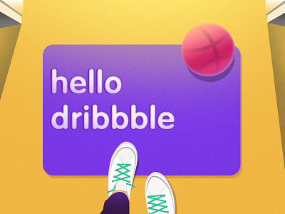 hello dribbble ui 插图 设计