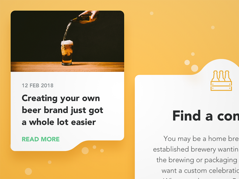 BrewBroker Web Components icon brewery brewing beer smooth gradient fluid bubble blog post