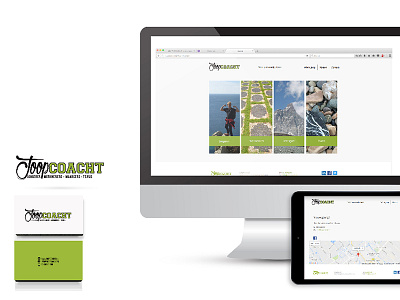 Joopcoacht Logo + Website coach coaching logo responsive template webdesign website
