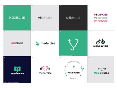 Logo Concepts - Exercise Physiology colours design exercise graphic ideas logo modernise physiology typography