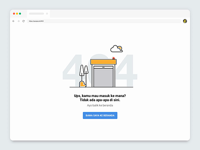 Ayopop: 404 Pages 🚫 404 after effect animation ayopop design illustration ui ux website